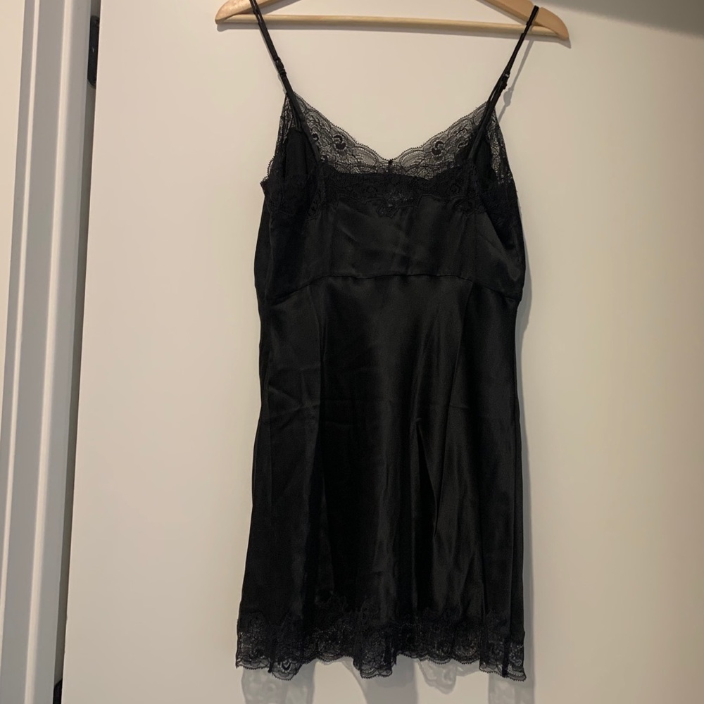 Only Hearts Silk Charmeuse Mini Slip Lingerie